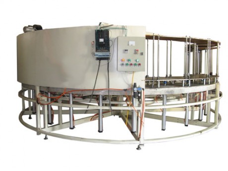 Disc-type air filter production line